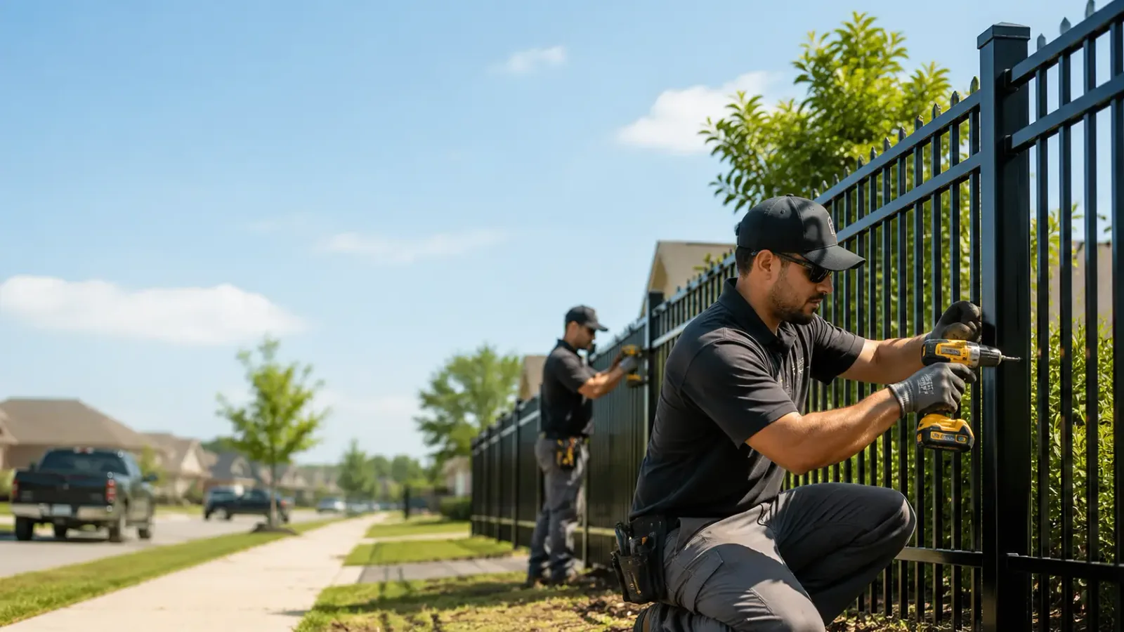 Metal Fence Installation in Lahoma, OK